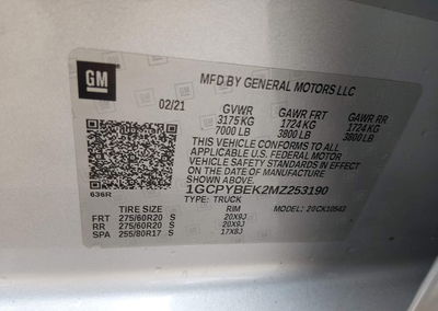 2021 Chevrolet Silverado 1500 4wd  Short Bed Custom, Rear damage, Iaai lot 45164638, photo 9 of 16