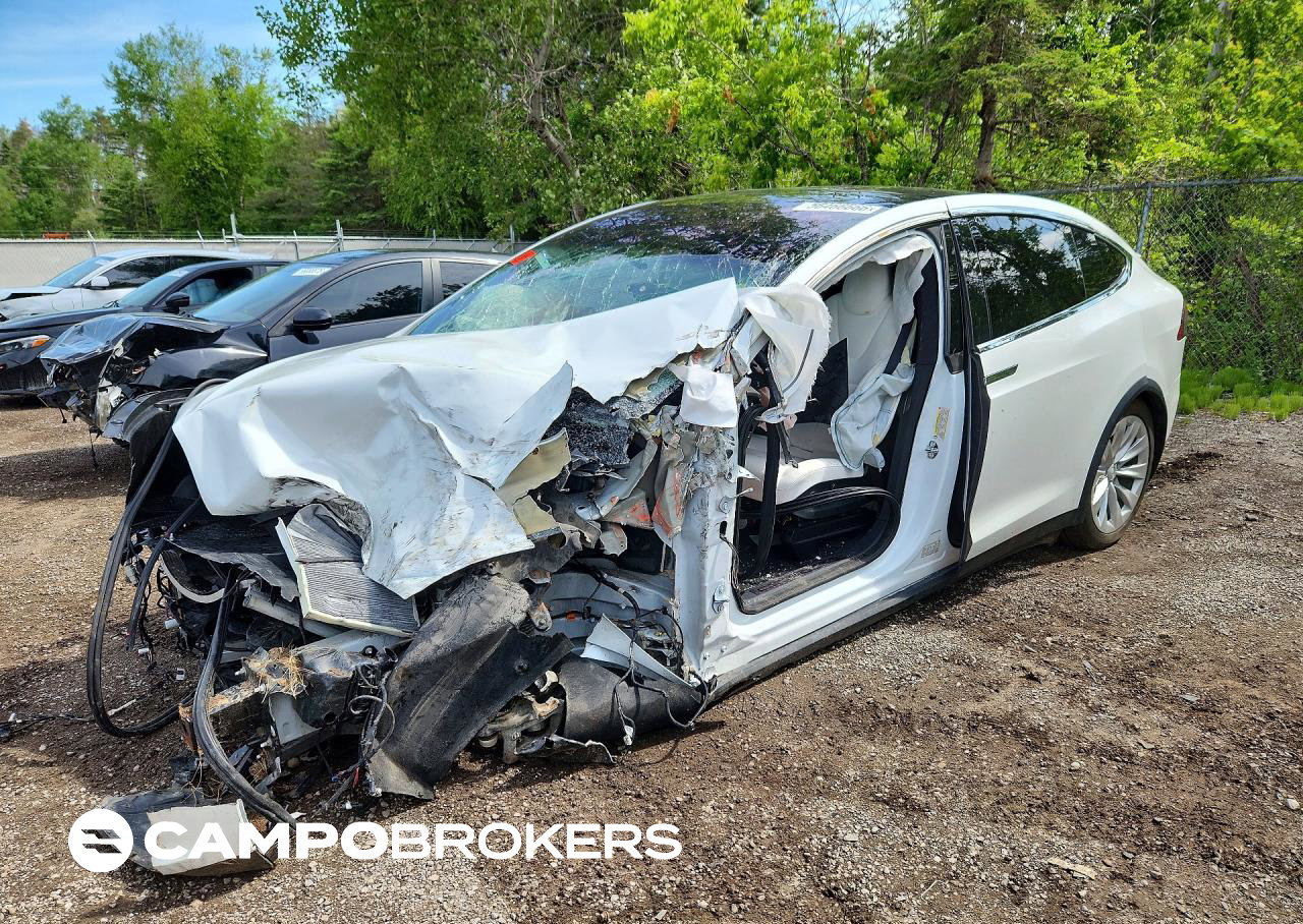 2019 Tesla Model X, uszkodzenie: Przód, Copart lot 56466666
