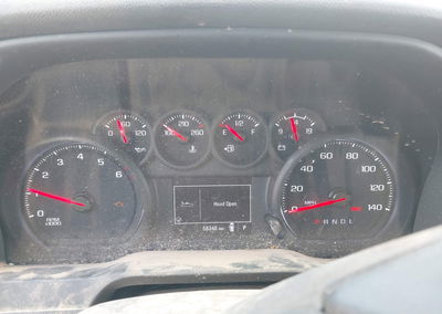 2022 Chevrolet Silverado 2500hd 2wd  Long Bed Wt, uszkodzenie: Przód, Iaai lot 45186140, zdjęcie 7 z 17