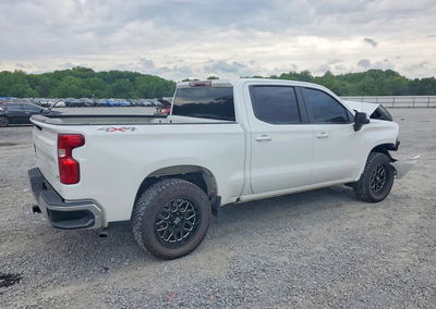 2022 Chevrolet Silverado Ltd K1500 Lt, daño Frontal, Copart lote 53234366, foto 3 de 12
