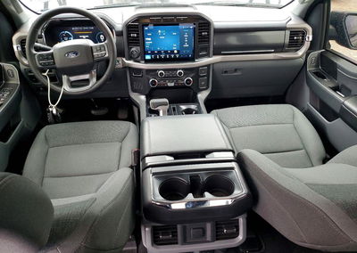 2024 Ford F150 Lightning Xlt, daño Frontal, Copart lote 54313136, foto 8 de 14