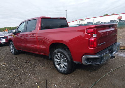 2022 Chevrolet Silverado 1500 Ltd 4wd  Standard Bed Lt, пошкодження: Правий бік, Iaai лот 45181526, фото 3 з 16