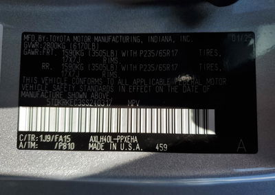2025 Toyota Sienna Le, uszkodzenie: Podwozie, Copart lot 89548395, zdjęcie 14 z 14