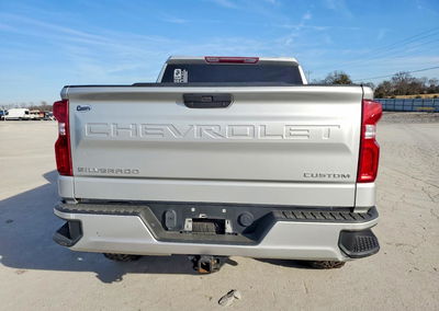 2021 Chevrolet Silverado K1500 Custom, daño Frontal, Copart lote 73928805, foto 6 de 12
