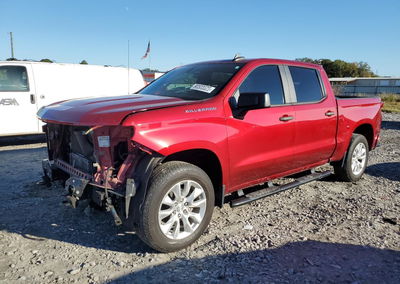 2021 Chevrolet Silverado C1500 Custom, Front End damage, Copart lot 90503525