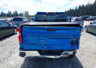 2024 Chevrolet Silverado 1500 4wd  Short Bed Lt, daño Trasero, Iaai lote 45132733, foto 16 de 18