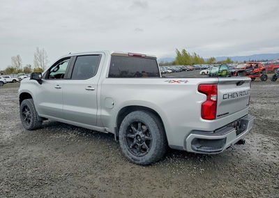 2022 Chevrolet Silverado Ltd K1500 Rst, daño Lateral, Copart lote 47138936, foto 2 de 12
