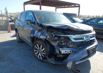 2020 Honda Pilot 2wd Ex-l, uszkodzenie: Prawy przód, Iaai lot 44888071