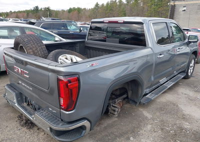2021 Gmc Sierra 1500 4wd  Short Box Slt, Left Rear damage, Iaai lot 44764716, photo 4 of 18