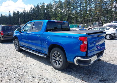 2024 Chevrolet Silverado 1500 4wd  Short Bed Lt, daño Trasero, Iaai lote 45132733, foto 3 de 18