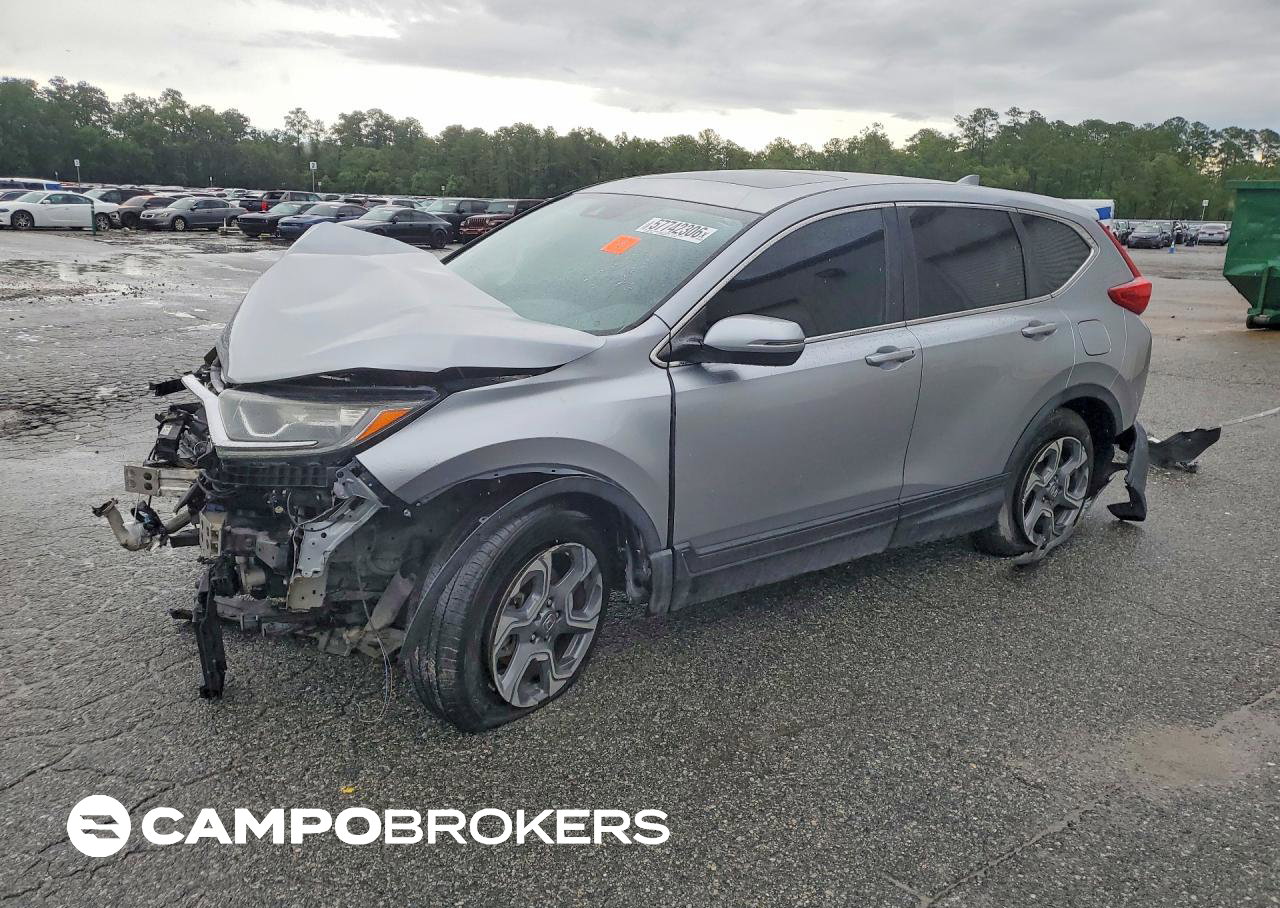 2019 Honda Cr-v Exl, uszkodzenie: Przód, Copart lot 57742306