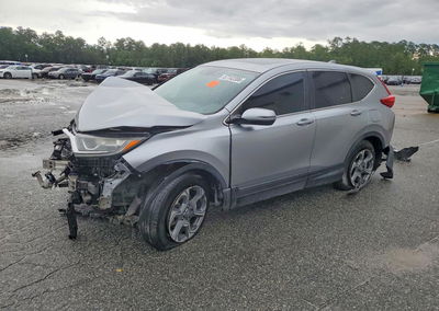 2019 Honda Cr-v Exl, пошкодження: Передня частина, Copart лот 57742306