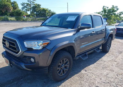 2021 Toyota Tacoma Sr5 V6, Front & Rear damage, Iaai lot 45310348, photo 2 of 16