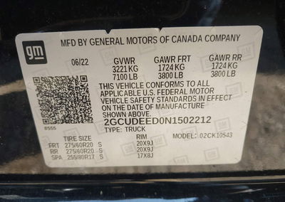 2022 Chevrolet Silverado 1500 4wd  Short Bed Rst, daño Lateral derecho, Iaai lote 44935199, foto 9 de 16