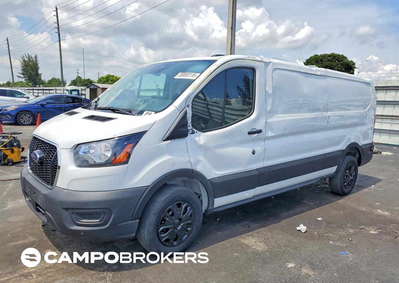 2026 Ford Transit T-250, daño Volcadura, Copart lote 59690116