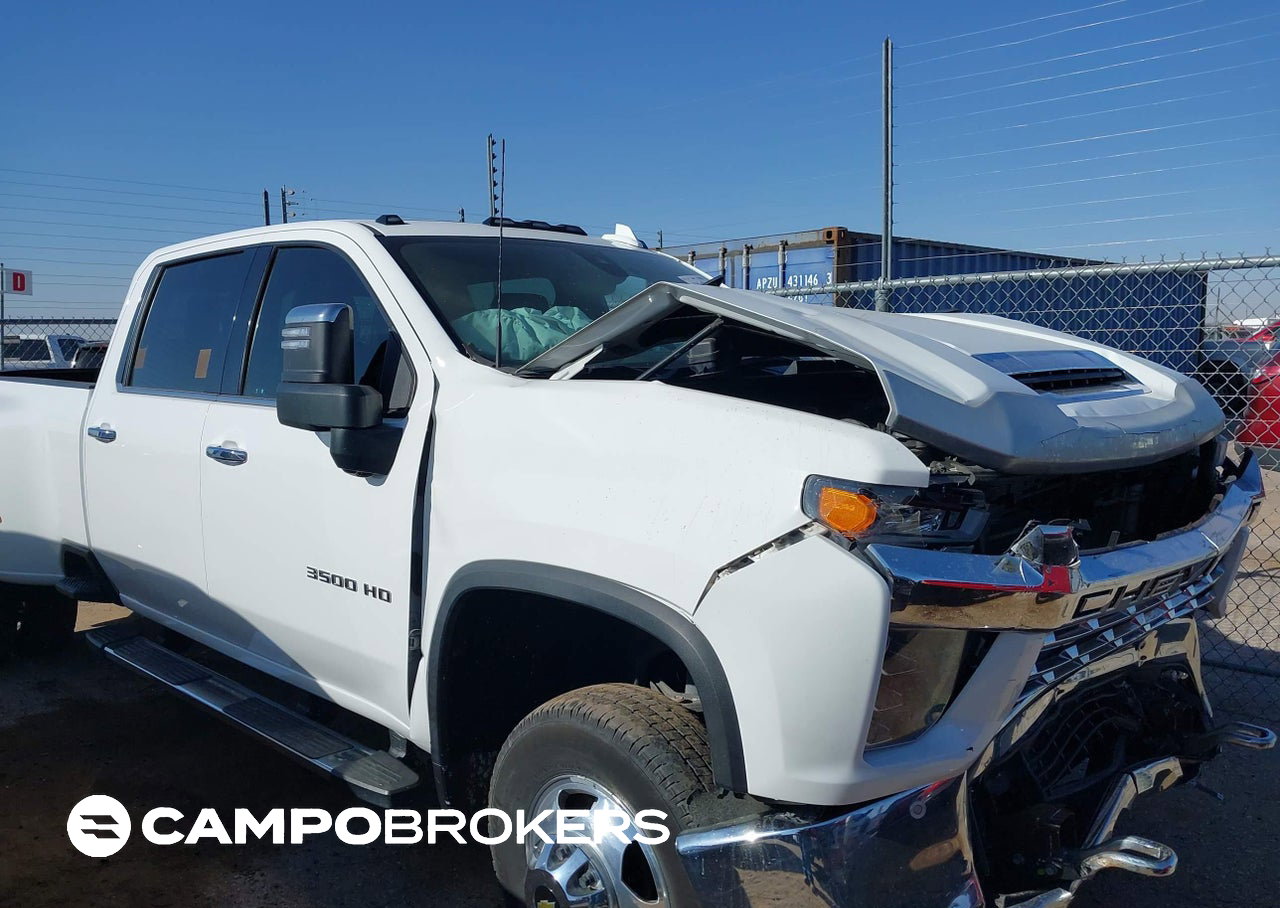 2022 Chevrolet Silverado 3500hd 4wd  Long Bed Ltz, uszkodzenie: Przód, Iaai lot 44668191