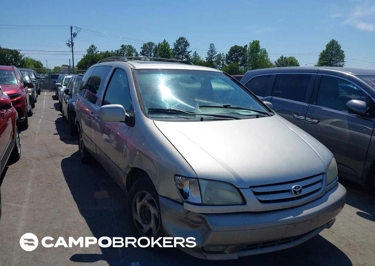 2001 Toyota Sienna Xle, uszkodzenie: Front & Rear, Iaai lot 45011564