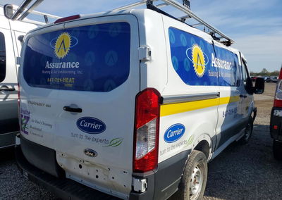 2023 Ford Transit T-150 Cargo Van - Prior Fleet, Rollover damage, Copart lot 50688456, photo 3 of 13