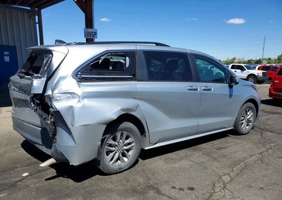 2025 Toyota Sienna Le 8-passenger, Rear End damage, Copart lot 49972446, photo 3 of 13