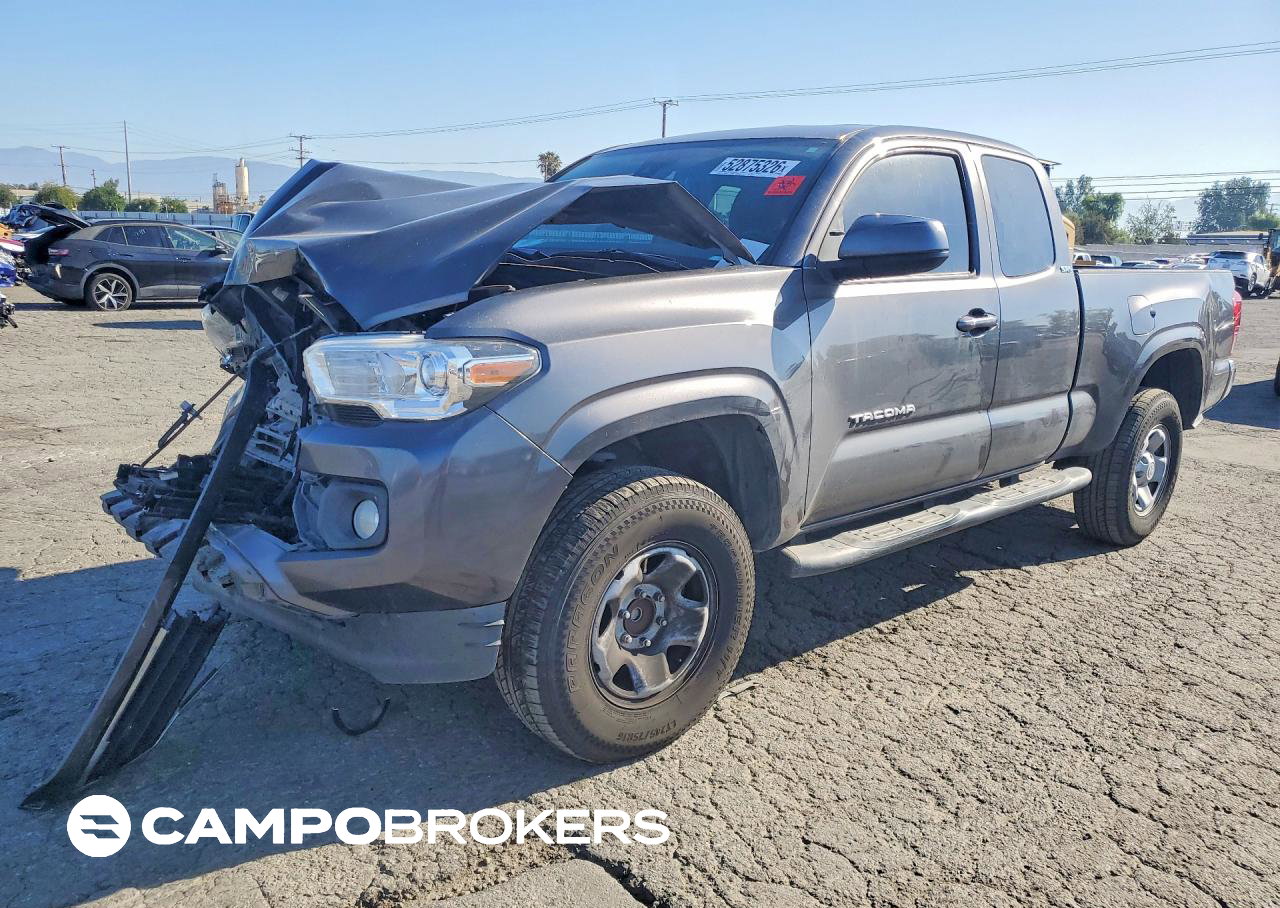 2021 Toyota Tacoma Sr5, daño Frontal, Copart lote 52875326