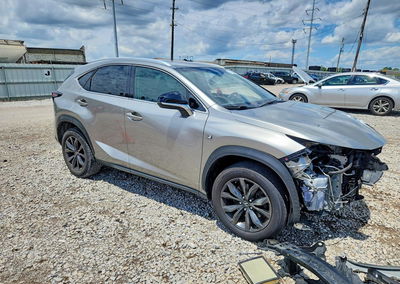 2017 Lexus Nx 200t F Sport, Front End damage, Copart lot 57369846, photo 4 of 14