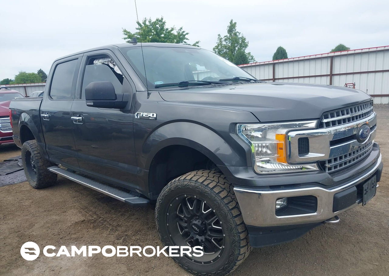 2020 Ford F-150 Xlt, Left Rear damage, Iaai lot 45276314
