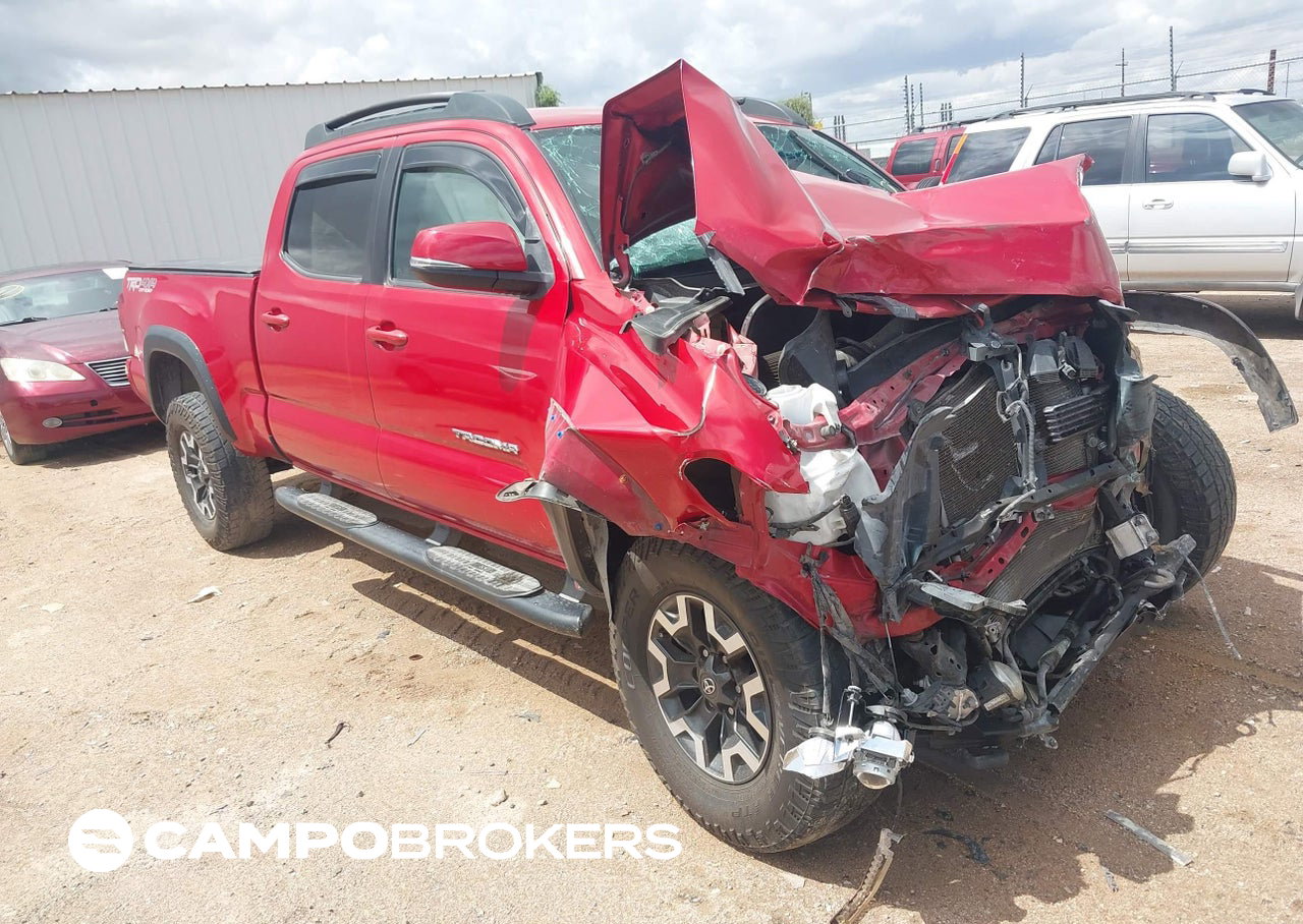 2019 Toyota Tacoma Trd Off Road, Front End damage, Iaai lot 45028045