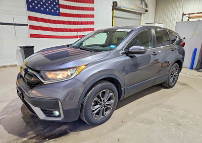 2021 Honda Cr-v Exl, daño Lateral, Copart lote 50604366