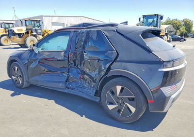 2025 Hyundai Ioniq 5 Sel, daño Lateral, Copart lote 54003066, foto 2 de 15