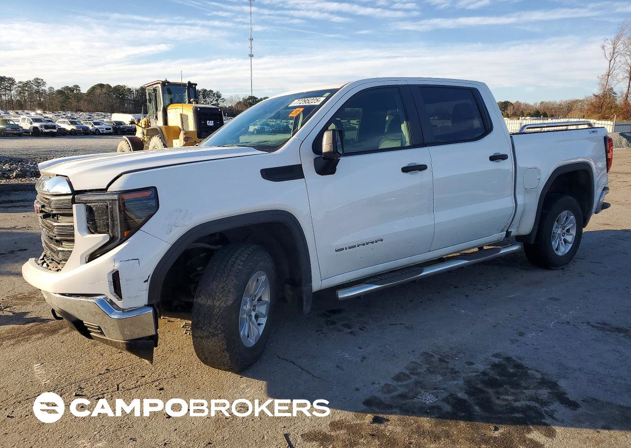 2023 Gmc Sierra K1500, Front End damage, Copart lot 77295225
