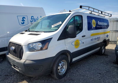 2023 Ford Transit T-150 Cargo Van - Prior Fleet, Rollover damage, Copart lot 50688456