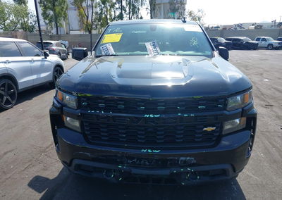 2022 Chevrolet Silverado 1500 Ltd 2wd  Short Bed Custom, uszkodzenie: Front & Rear, Iaai lot 45102844, zdjęcie 13 z 19