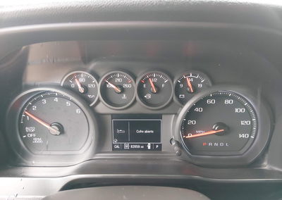 2021 Chevrolet Silverado 1500 4wd  Short Bed Custom, Rear damage, Iaai lot 45164638, photo 7 of 16