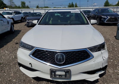 2020 Acura Tlx Technology, Front End damage, Copart lot 52595276, photo 5 of 14
