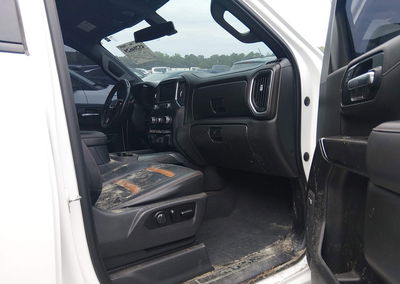 2020 Gmc Sierra 1500 4wd  Short Box At4, daño Frontal izquierdo, Iaai lote 45204629, foto 5 de 17