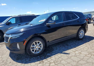 2023 Chevrolet Equinox Lt, Side damage, Copart lot 56604836
