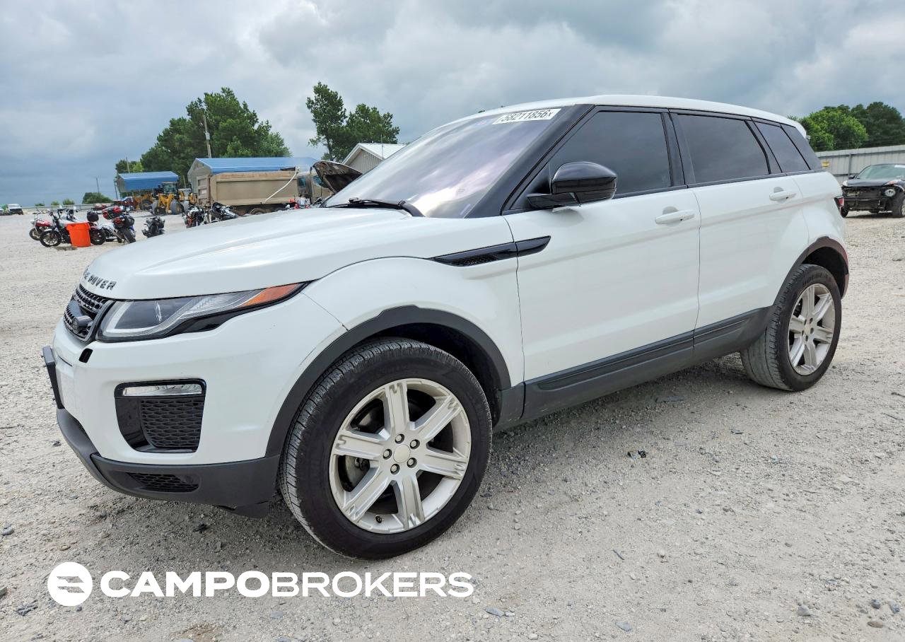 2019 Land Rover Range Rover Evoque Se, daño Lateral, Copart lote 58211856
