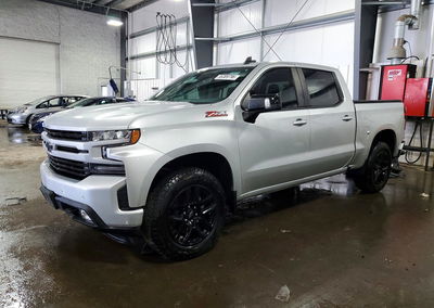 2022 Chevrolet Silverado Ltd K1500 Rst, daño Lateral, Copart lote 55389796
