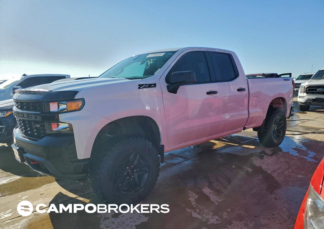 2019 Chevrolet Silverado K1500 Trail Boss Custom, uszkodzenie: Drobne wgniecenia/zarysowania, Copart lot 95823245