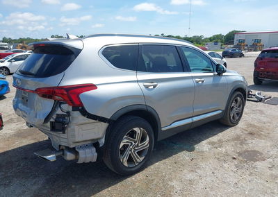 2021 Hyundai Santa Fe Sel, daño Trasero, Iaai lote 45239656, foto 4 de 16