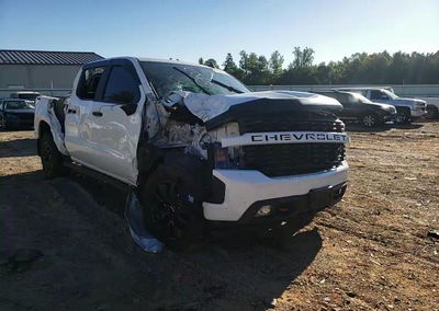 2021 Chevrolet Silverado K1500 Custom, Side damage, Copart lot 57256336, photo 13 of 14