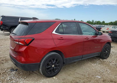 2023 Chevrolet Equinox Lt, daño Frontal, Copart lote 54077026, foto 3 de 14