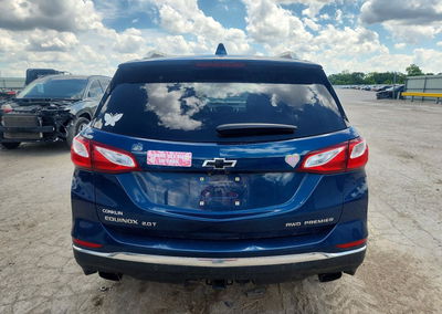 2020 Chevrolet Equinox Premier, Water/Flood damage, Copart lot 54508116, photo 6 of 14