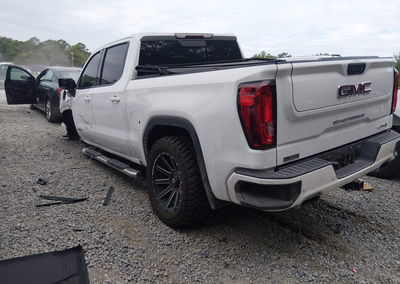 2020 Gmc Sierra 1500 4wd  Short Box At4, daño Frontal izquierdo, Iaai lote 45204629, foto 3 de 17