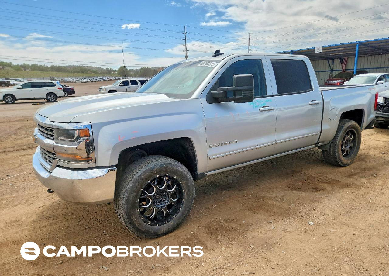 2016 Chevrolet All Models Silverado, uszkodzenie: Tył, Copart lot 56490726