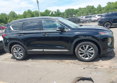 2019 Hyundai Santa Fe Limited, Left Rear damage, Iaai lot 45352955, photo 13 of 16