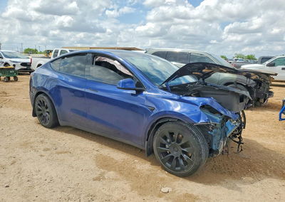 2021 Tesla Model Y, uszkodzenie: Przód, Copart lot 50193656, zdjęcie 4 z 13