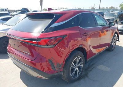 2024 Lexus Rx 350h Premium, daño Lateral derecho, Iaai lote 45196912, foto 4 de 21