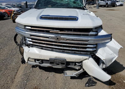 2021 Chevrolet Silverado K3500 High Country, пошкодження: Передня частина, Copart лот 78274715, фото 11 з 12