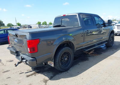 2020 Ford F-150 Lariat, Rear damage, Iaai lot 44956060, photo 4 of 16